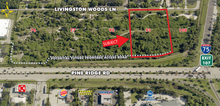 Pine Ridge Rd, Naples, FL for sale Aerial- Image 1 of 1