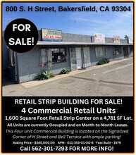 800 S H St, Bakersfield, CA for sale Building Photo- Image 1 of 9