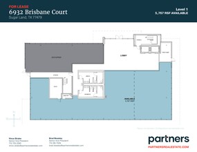 6932 Brisbane ct, Sugar Land, TX to rent Site Plan- Image 2 of 2
