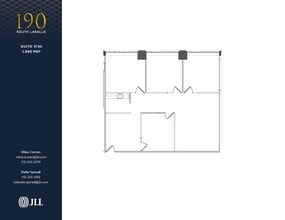 190 S La Salle St, Chicago, IL to rent Floor Plan- Image 1 of 4