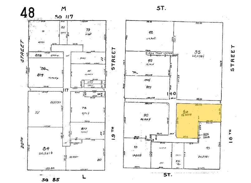 1150 18th St NW, Washington, DC to rent - Plat Map - Image 2 of 22