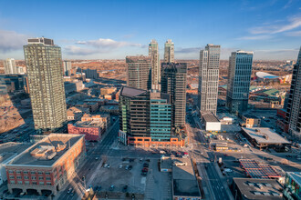 1100 1st St SE, Calgary, AB - aerial  map view