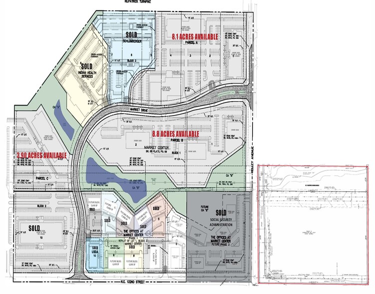 Broadway Ext & Kilpatrick Tpke, Oklahoma City, OK for sale - Site Plan - Image 2 of 4