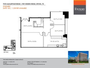 909 Hidden Ridge Dr, Irving, TX for rent Floor Plan- Image 1 of 1