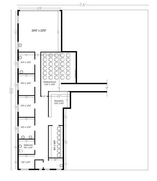 5910-5918 Bergenline Ave, West New York, NJ for rent - Floor Plan - Image 1 of 1