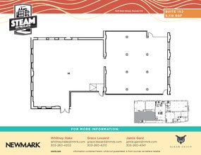 1401 Zuni St, Denver, CO to rent Floor Plan- Image 1 of 1