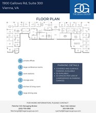 1900 Gallows Rd, Vienna, VA for rent Floor Plan- Image 1 of 10