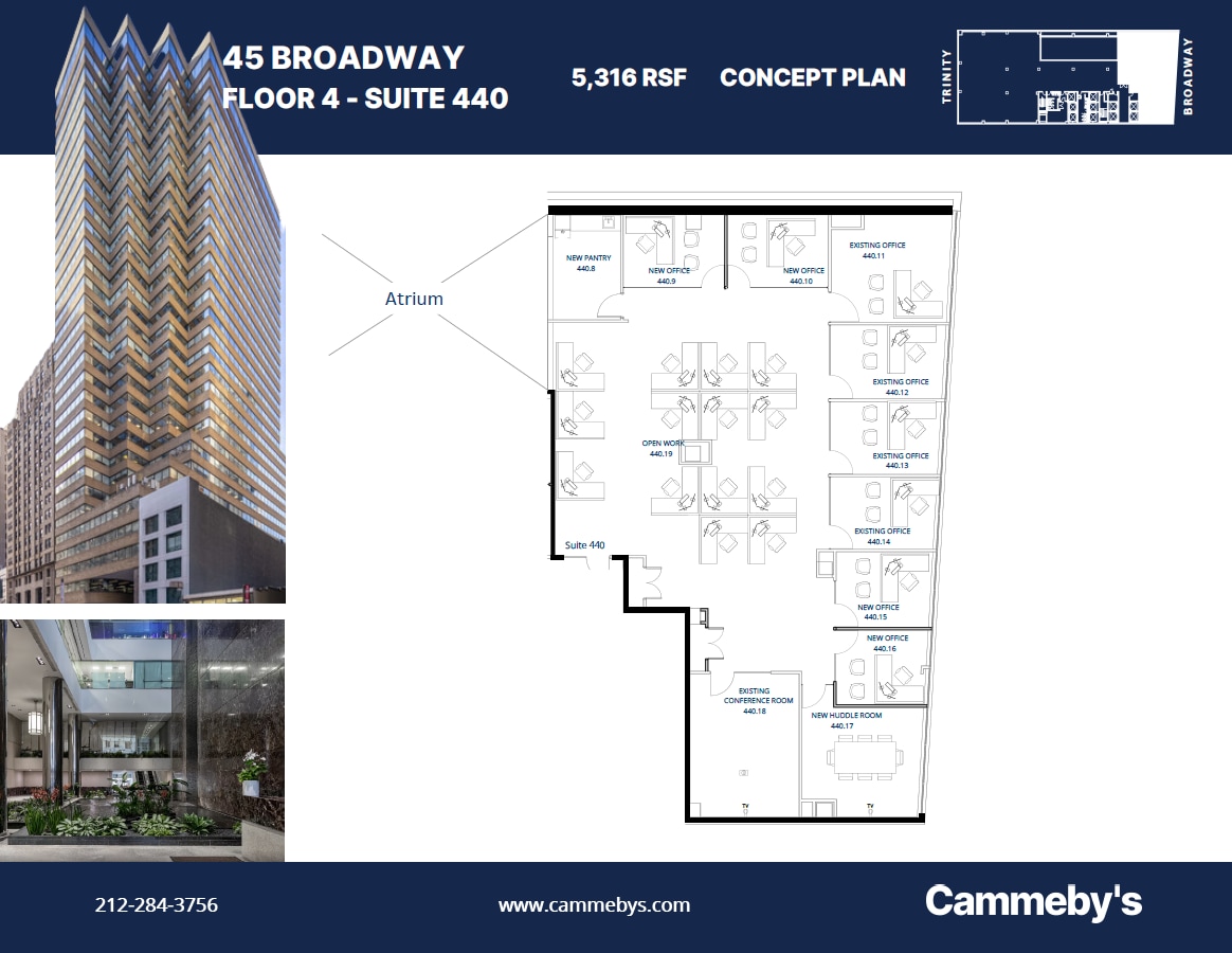 45 Broadway, New York, NY to rent Floor Plan- Image 1 of 1