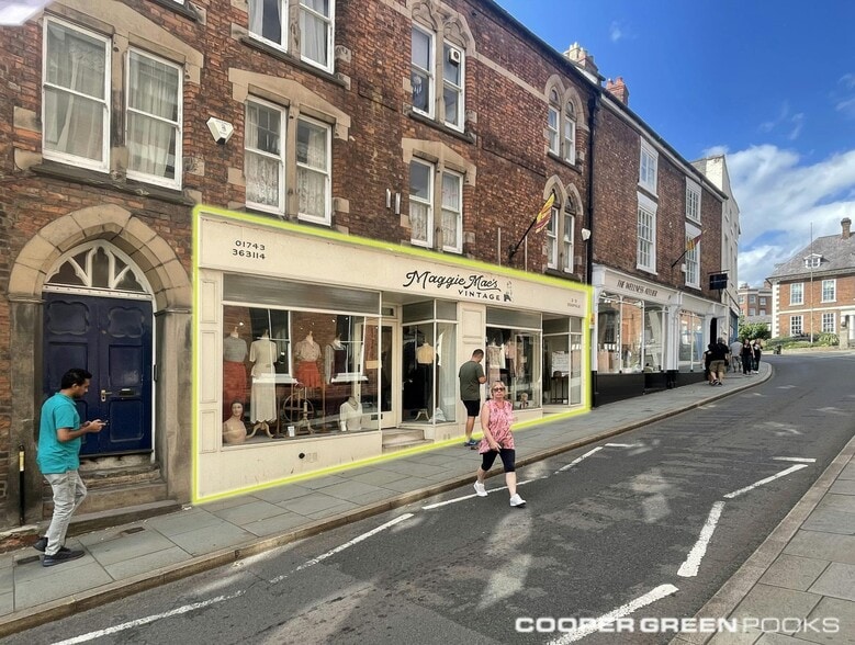 2-3 Dogpole, Shrewsbury to rent - Building Photo - Image 1 of 2