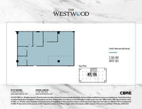 2443 Warrenville Rd, Lisle, IL for rent Floor Plan- Image 1 of 1