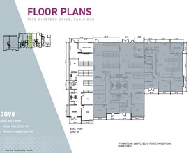 7090 Miratech Dr, San Diego, CA for rent Floor Plan- Image 1 of 1