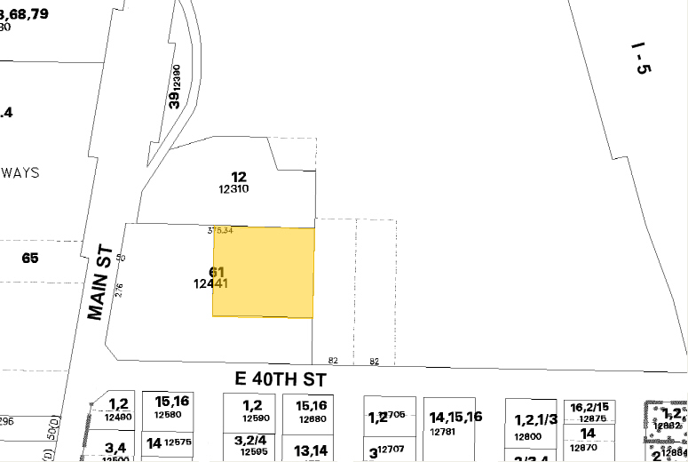 4001 Main St, Vancouver, WA for sale - Plat Map - Image 1 of 1