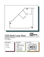 1225 N Loop Fwy W, Houston, TX to rent Site Plan- Image 1 of 1