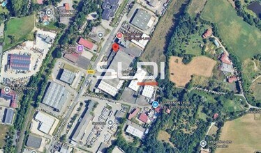 Saint-Genis-Laval - Aerial map view