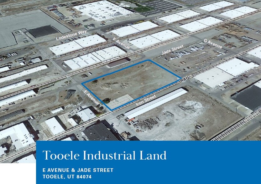 E Avenue & Jade Street, Tooele, UT for sale - Primary Photo - Image 1 of 3