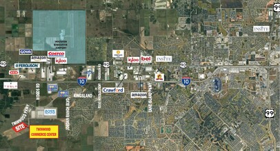 2706 Twinwood Business Drive East, Brookshire, TX - aerial  map view - Image1