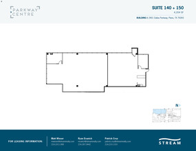 2901 N Dallas Pky, Plano, TX for rent Floor Plan- Image 2 of 2