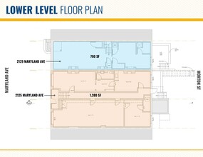 2125-2129 Maryland Ave, Baltimore, MD for rent Floor Plan- Image 2 of 2