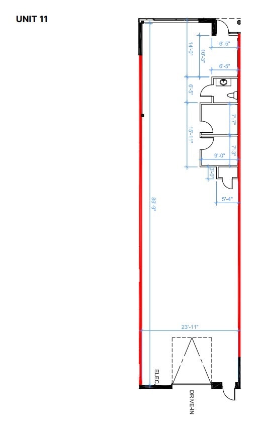 760 Pacific Rd, Oakville, ON to rent Floor Plan- Image 1 of 4