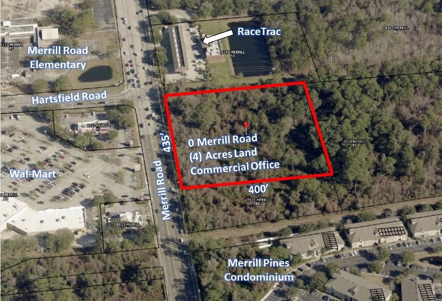 Merrill Rd, Jacksonville, FL for sale - Aerial - Image 1 of 1