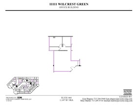 11111 Wilcrest Green Dr, Houston, TX for rent Floor Plan- Image 1 of 1