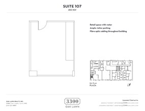 3300 Oak Lawn Ave, Dallas, TX for rent Site Plan- Image 1 of 1