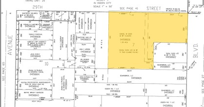 2909 Washington Blvd, Ogden, UT for sale Plat Map- Image 1 of 1