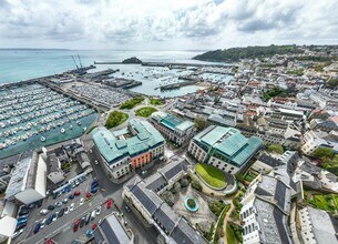 St Julian's Ave, Guernsey, CID - Aerial map view