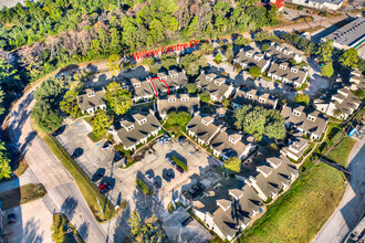 12818 Willow Centre, Houston, TX - aerial  map view