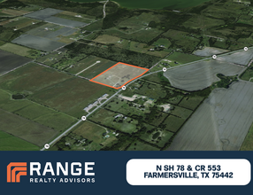 CR 553, Farmersville, TX for sale Aerial- Image 1 of 1