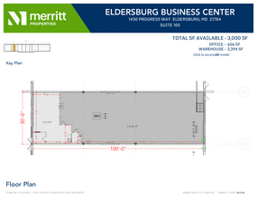 1393 Progress Way, Eldersburg, MD for rent Floor Plan- Image 1 of 2