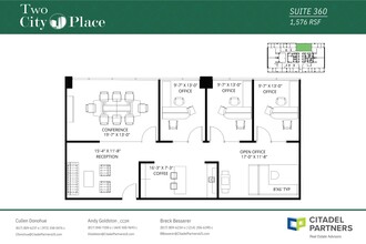 100 Throckmorton St, Fort Worth, TX for rent Floor Plan- Image 1 of 5