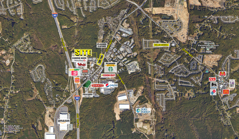 Jones Sausage Rd & Integrity dr, Garner, NC for rent - Primary Photo - Image 1 of 4