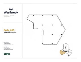 1 Westbrook Corporate Ctr, Westchester, IL to rent Floor Plan- Image 1 of 1