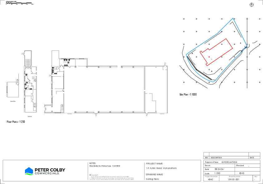 Ayton Rd, Wymondham to rent - Site Plan - Image 2 of 3