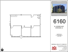 6160 N Cicero Ave, Chicago, IL for rent Floor Plan- Image 1 of 3