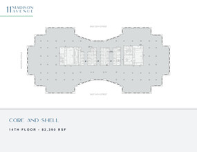 11 Madison Ave, New York, NY for rent Floor Plan- Image 1 of 2