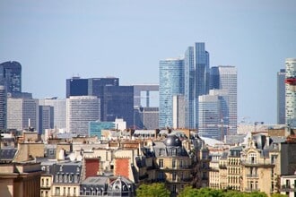 Nanterre, HDS - Aerial map view