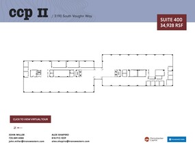 3131 S Vaughn Way, Aurora, CO for rent Site Plan- Image 2 of 2