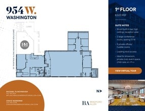954 W Washington Blvd, Chicago, IL to rent Floor Plan- Image 1 of 8