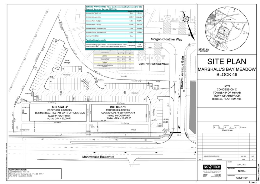 15 Edward Levesque Gate, Arnprior, ON for rent - Site Plan - Image 3 of 3