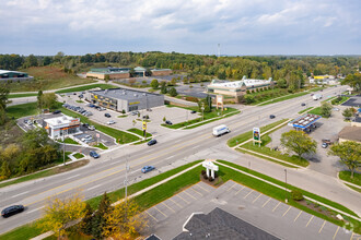 4273-4377 Alpine Ave NW, Comstock Park, MI - aerial  map view