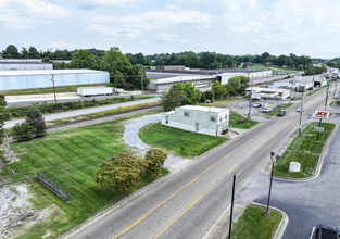 1028 W Main St, Greeneville, TN - aerial  map view