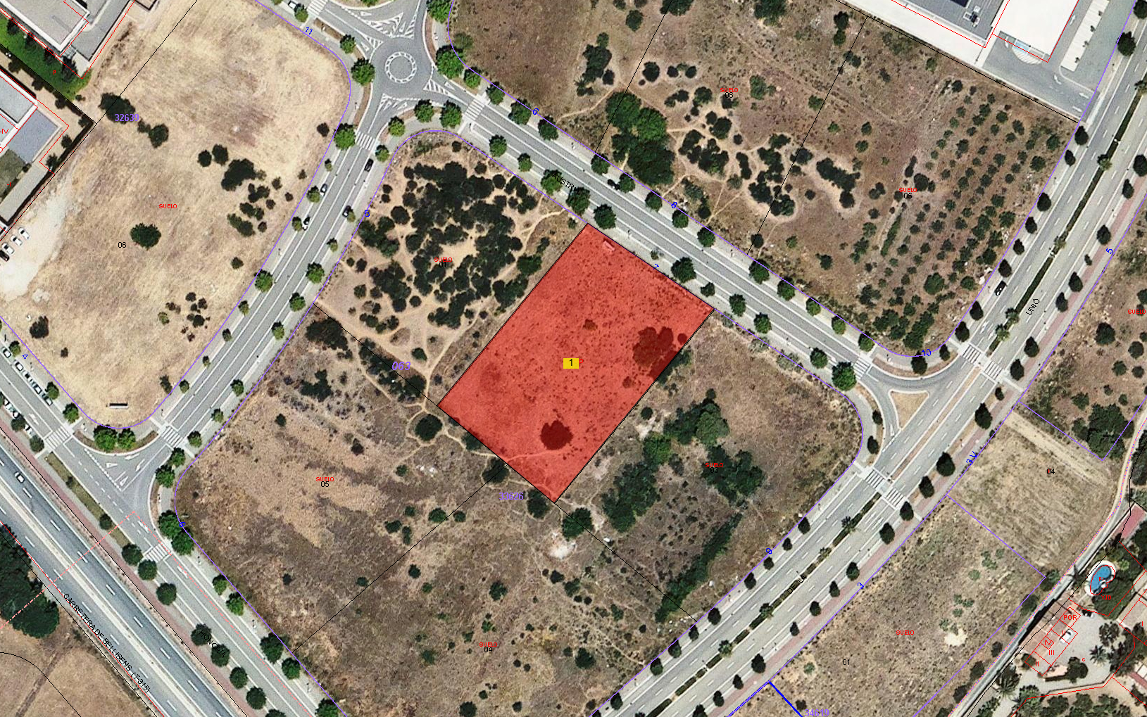 Land in Reus, Tarragona for sale Plat Map- Image 1 of 3