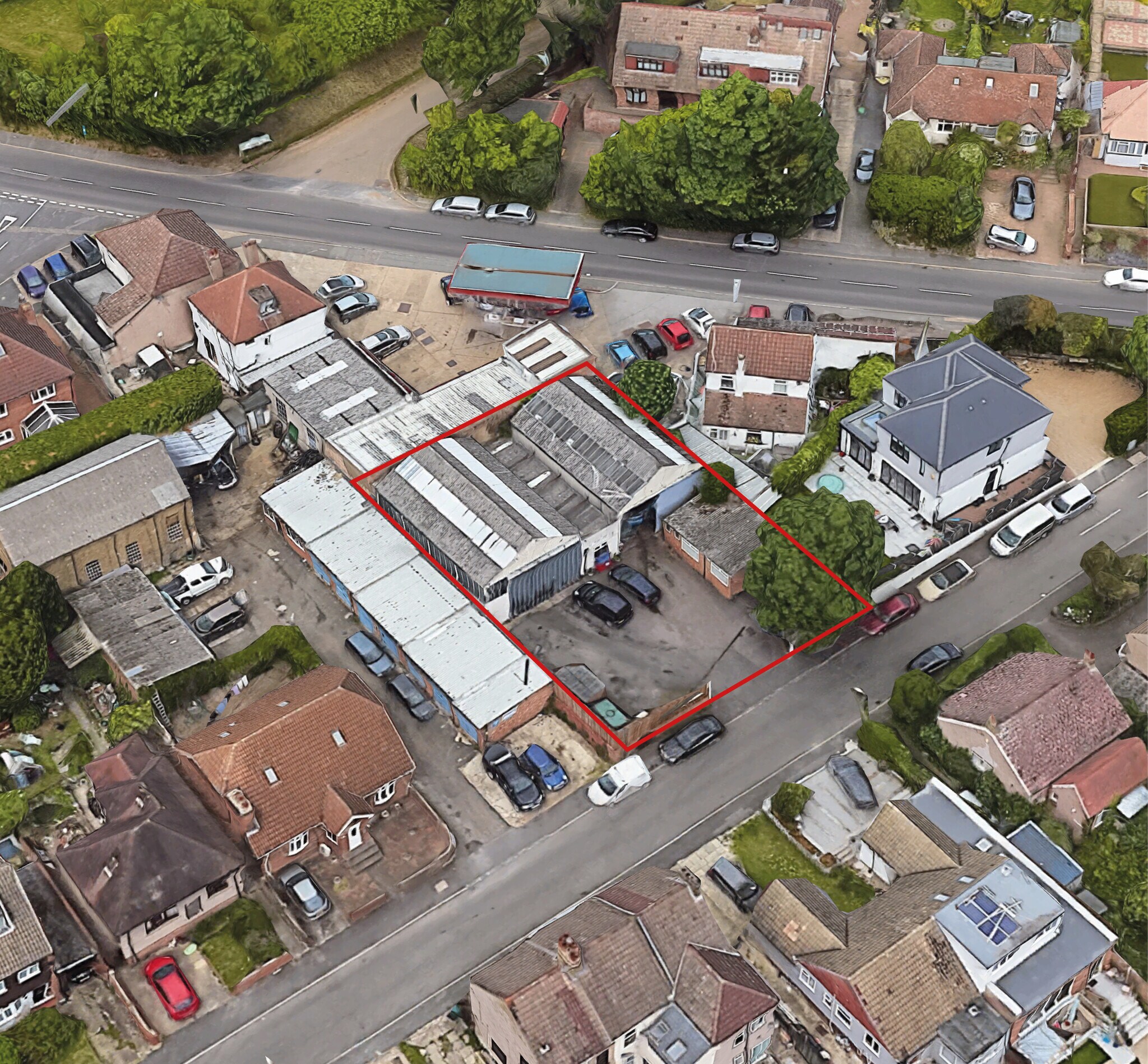 4 Bower Rd, Hextable for sale Aerial- Image 1 of 1