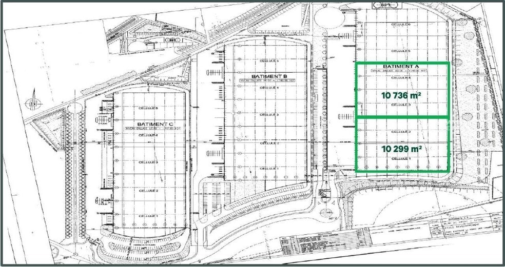 Industrial in Survilliers to rent - Site Plan - Image 2 of 2