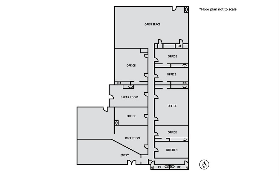 1410 7th St, Wasco, CA to rent - Floor Plan - Image 2 of 8