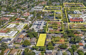 233 W Quinto St, Santa Barbara, CA - AERIAL  map view - Image1
