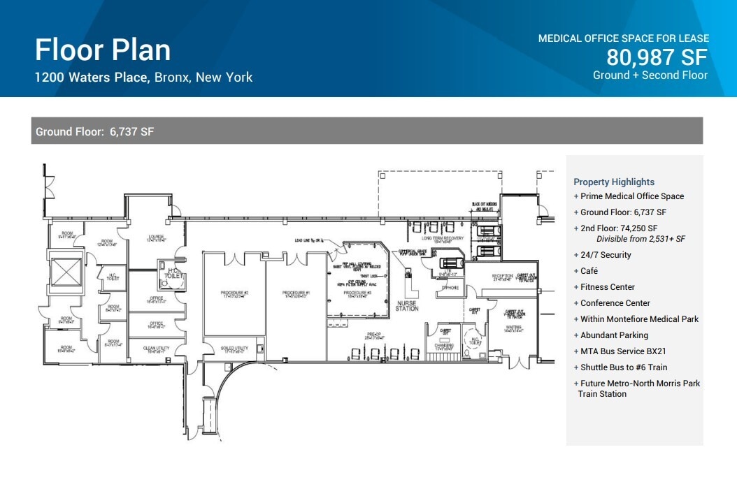 1200 Waters Pl, Bronx, NY to rent Floor Plan- Image 1 of 1