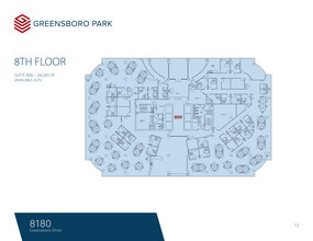 8180-8200 Greensboro Dr, McLean, VA for rent Floor Plan- Image 1 of 1